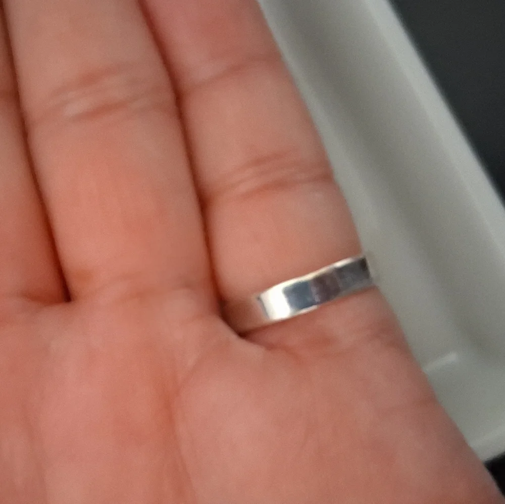 RAINBOW MOONSTONE CRAWLER RING 925 STERLING SILVER SIZE 5 1/4 - Picture 4 of 5